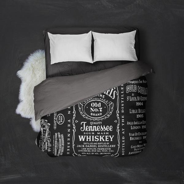 Minteks Tek Kişilik 3D Nevresim Takımı - Black