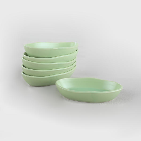 Nil Green Sea Snack / Sauce Bol 14 Cm 6 Pièces | Keramika