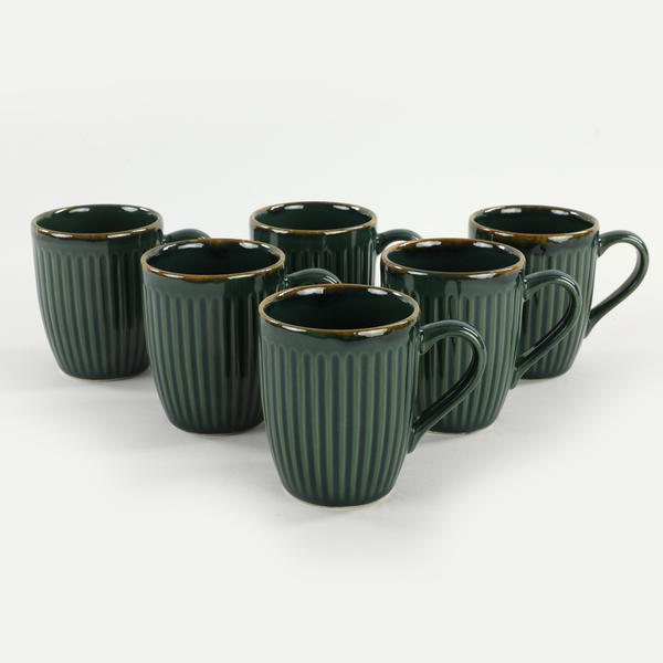 Emerald Line Cloud Mug 9 cm 6 Stück | Keramika