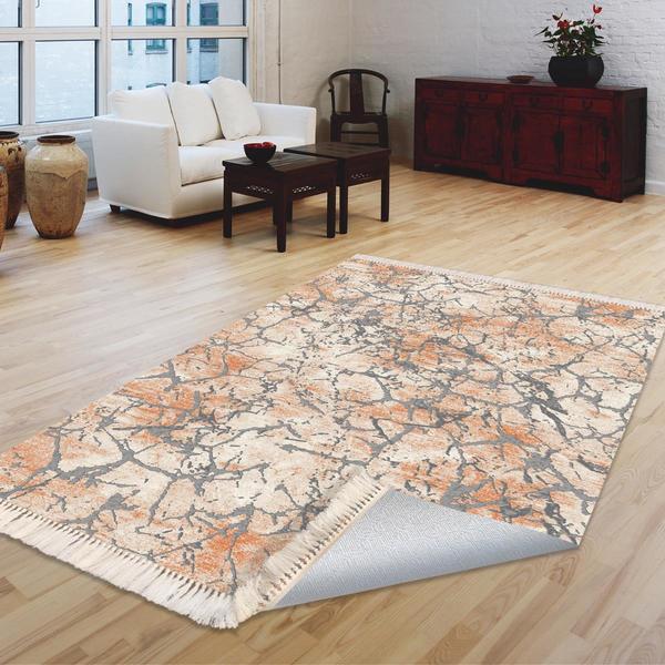 Milano Yıkanabilir Dekoratif Halı Kaymaz Taban | 8mm | MLN-DOT-HT085