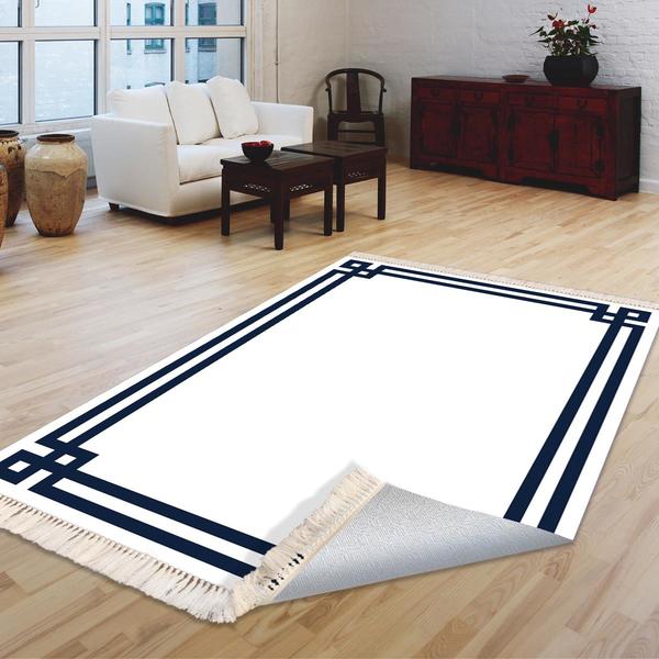 Milano Yıkanabilir Dekoratif Halı Kaymaz Taban | 8mm | MLN-DOT-HT436