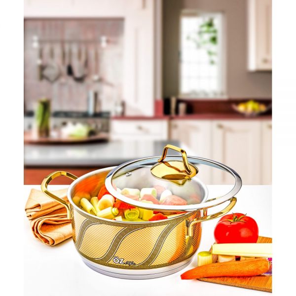 Oz Life | 12 Lt Enza Deep Decorated Single Pot