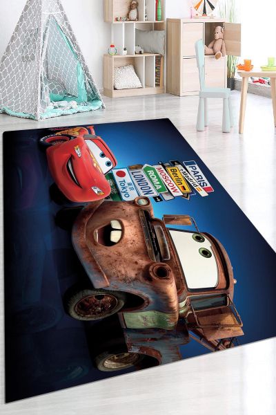 Birkilim Yıkanabilir Dekoratif Halı İpeksi Kaymaz Taban | MLN-IP-HP-664