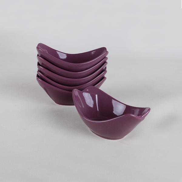 سناك / صوص بيربل سيرا 16 سم 6 قطع | كيراميكا