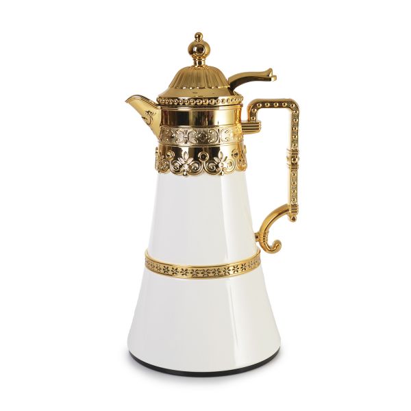 LPS-95 LUX TERMOS أبيض مع ذهبي | IPEK-49007