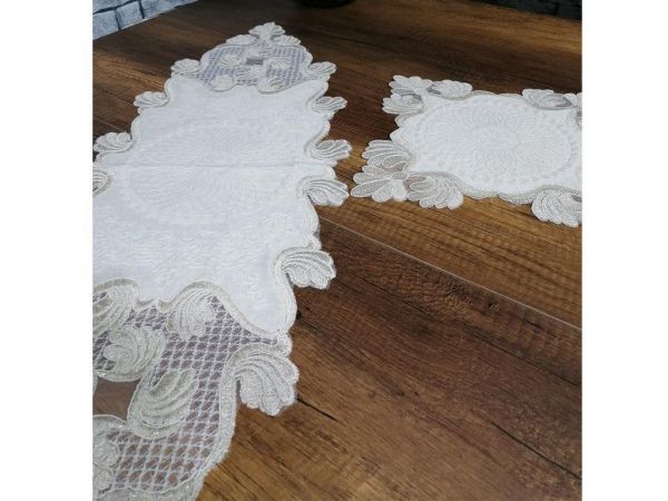 Camilla Nakışlı Yatak Odası Ve Salon Takımı Krem Altın