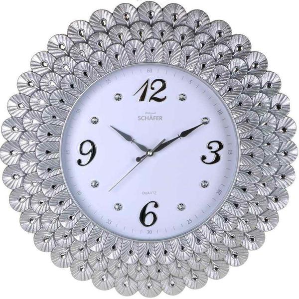 Schäfer Duvar Saati | Gümüş | 80251