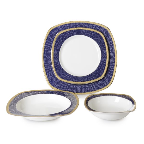 NS24 # OG-6459-6458 DARK BLUE # PRS 24PRC DINNER TK. | IPEK-60452