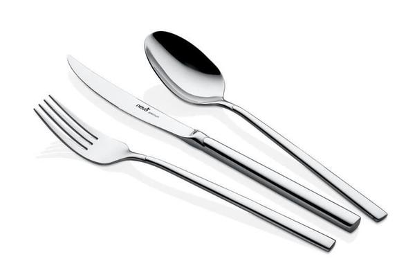 Neva Premium Arya 84 Parça Çatal Kaşık Bıçak Seti 12 Kişilik Gümüş | N2528