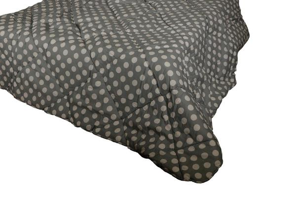 Ekvator Sivri Çift Kişilik Lüks Yorgan | Gri | ED-7036