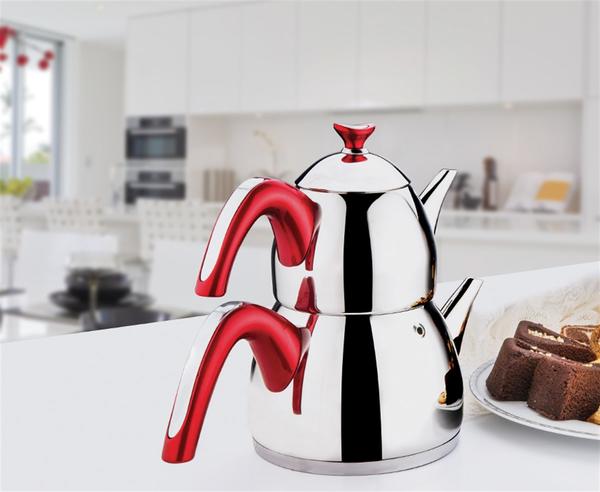 Ortaboy Turkuaz Çaydanlik