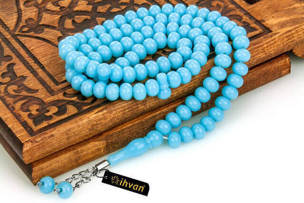 مسبحة هدية للحج والعمرة 10 مم من 99 قطعة من الجودة الأولى (10 قطع)