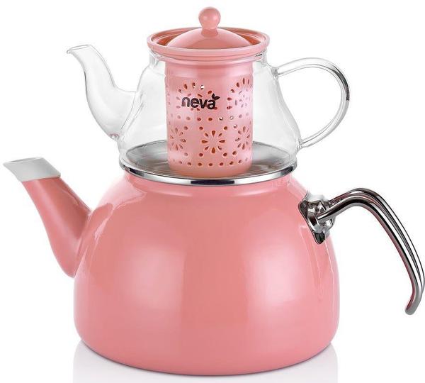Neva Sweet Çaydanlık 2,6 L | İndüksiyon | Pembe | N2445