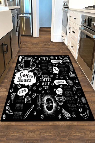 Birkilim Yıkanabilir Dekoratif Halı İpeksi Kaymaz Taban | MLN-IP-HM-558