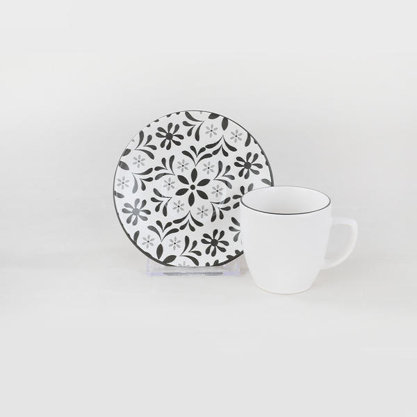 طقم قهوة تولي 12 قطعة لـ 6 أشخاص - 19302 | كيراميكا