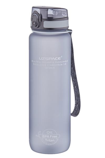 Bayev Gri Yeni Koleksiyon Tritan Su Matarası 1000ml