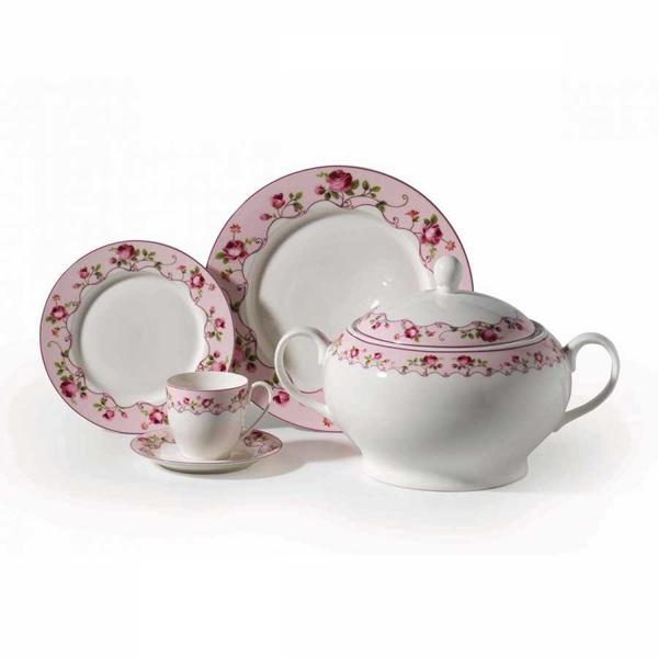 Korkmaz Pearl Collection | 86 Parça | 12 Kişilik | Yuvarlak | Yemek Takımı | A8214