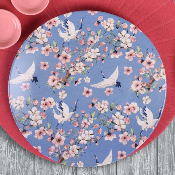 Assiette De Service Cigogne 25 Cm 6 Pièces - 17876 | céramique