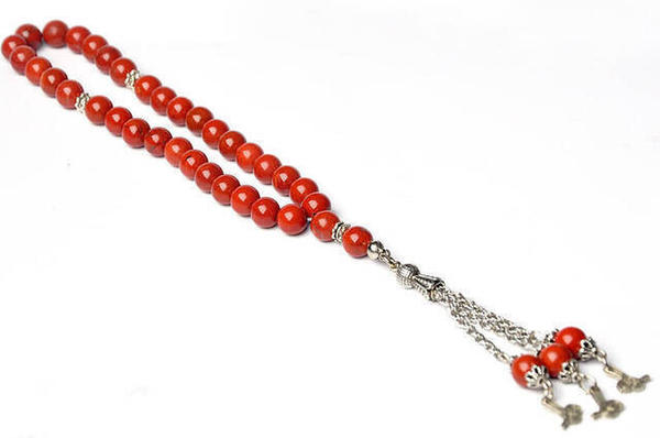 Plain Jasper Stone Rosary