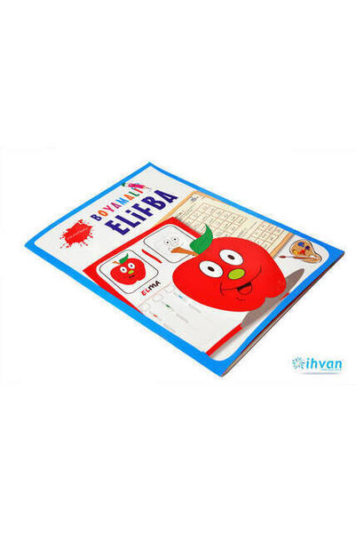 Boyamalı Elif-ba Kitabı-Dini Eğitici Kitap 1198