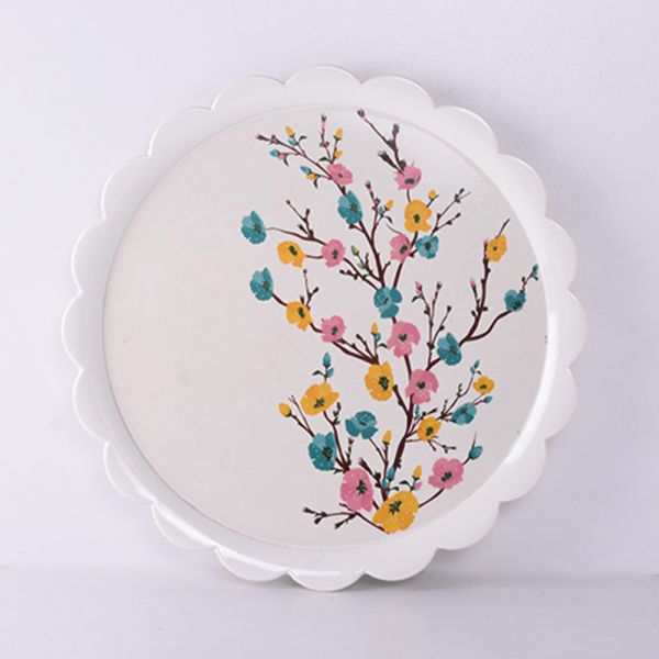 صينية ميلامين براعم الربيع 34 سم | ك +