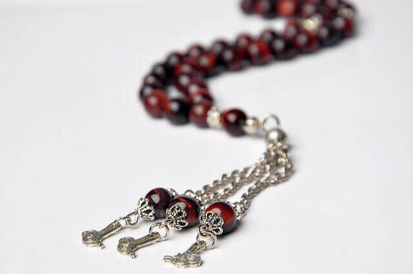 Hawk Eye Stone Rosary