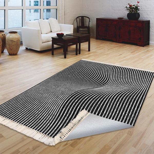 Milano Yıkanabilir Dekoratif Halı Kaymaz Taban | 8mm | MLN-DOT-HT912