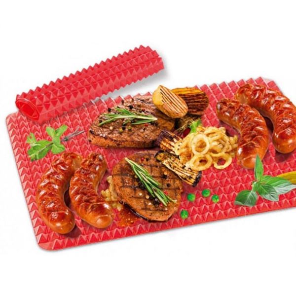 Mercan Fırın Tepsisi Yanmaz Yapışmaz Fırın Pişirme Matı