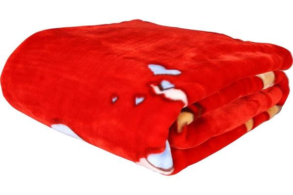 Schäfer bebek cocuk Battaniyesi Kirmizi