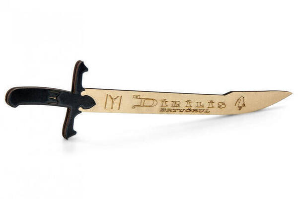 Tahta Kılıç Kalkan Balta Oyuncak Seti