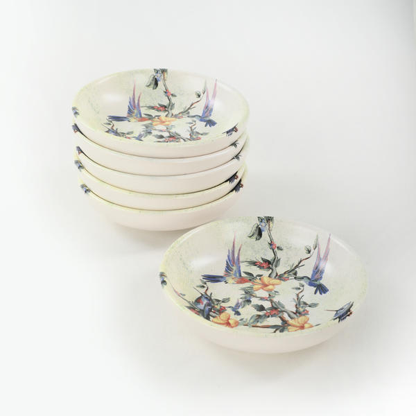 فيري بيرد بلو رينج سناك / صوص 13 سم 6 قطع - 19071 | كيراميكا