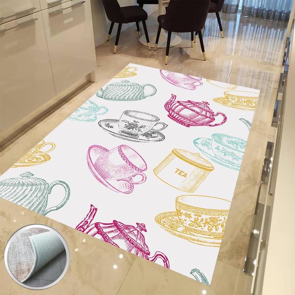 Milano Yıkanabilir Dekoratif Halı Kaymaz Taban | 8mm | MLN-NEWHM586-1