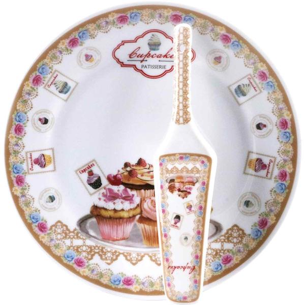 Paci Pasta Kek Servisi 2 Parça | Kahverengi | POR-100183-BR