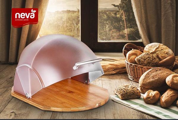 Neva Sweet XL Oval Ekmek Sepeti | Rose Chocolate | N2482