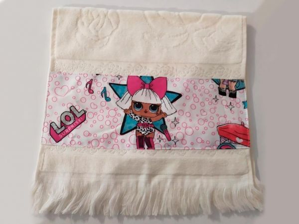 Çeyizdiyarı Lol Bebek Havlusu Krem