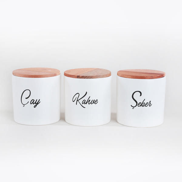 Caligra Storage Box 12 cm 3 Pieces | Keramika