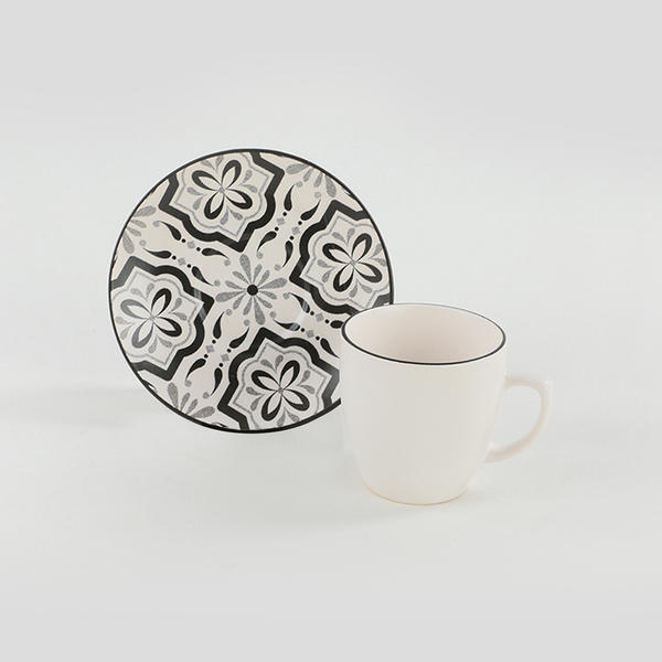 Reflect Coffee Set 12 Pieces for 6 Persons - 19304 | Keramika