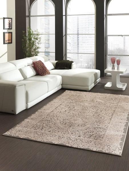 Merinos Thema Vintage Halı | Gri-Altın | 23021-956