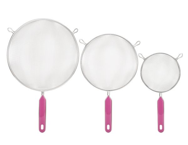 016-01-3 SHINE STAINLESS STEEL DRAIN SET 14.5-19.5-24.5CM