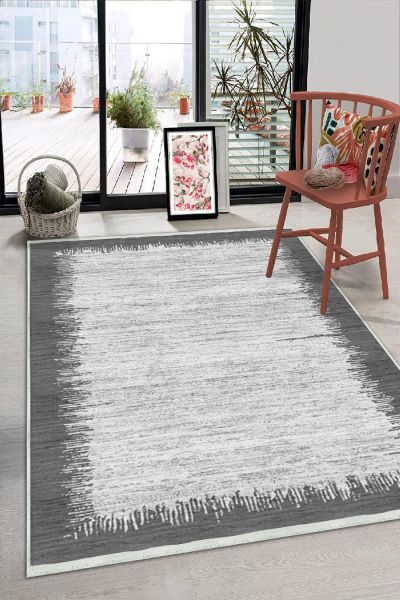 Birkilim Yıkanabilir Dekoratif Halı İpeksi Kaymaz Taban | MLN-IP-HS-222