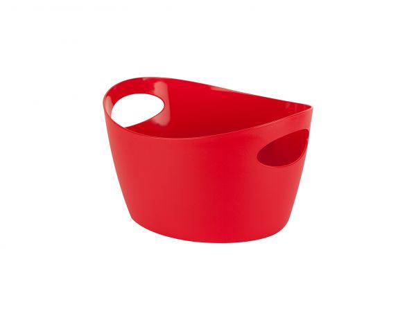 006-01-kırmızı plastik sepet 18.8x23x13cm