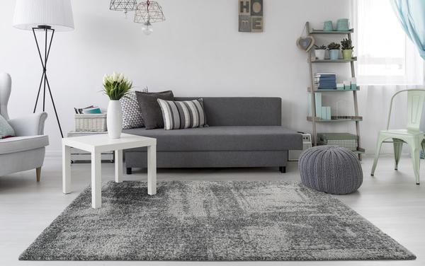 Festival Camaro Serisi Eskitme Halı | Çelik Gri | Camaro-496-05-Steel