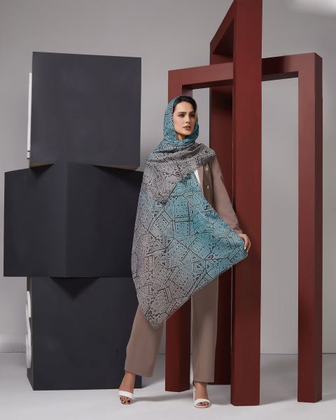 Dekonaz | Desenli Modern Tasarımlı Bayan Eşarp | DKNZ-313142