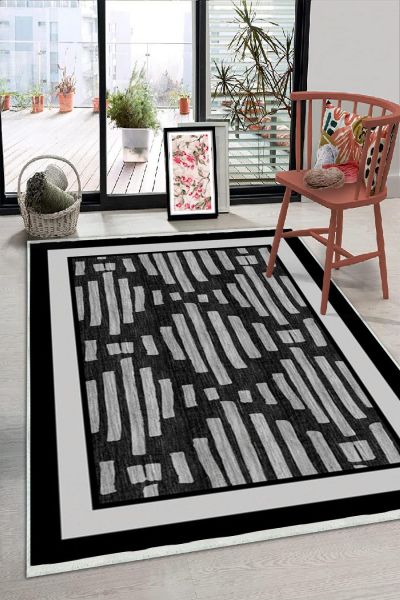 Birkilim Yıkanabilir Dekoratif Halı İpeksi Kaymaz Taban | MLN-IP-HS-213