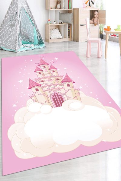 Birkilim Yıkanabilir Dekoratif Halı İpeksi Kaymaz Taban | MLN-IP-HP-658