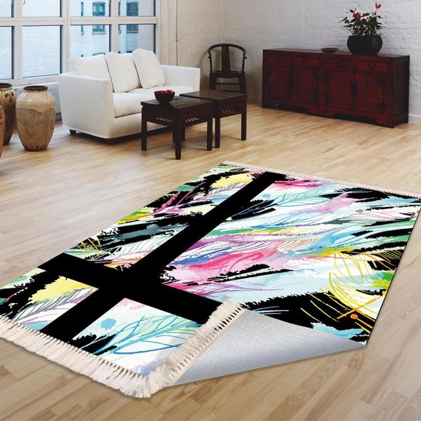 Milano Yıkanabilir Dekoratif Halı Kaymaz Taban | 8mm | MLN-HS502-1