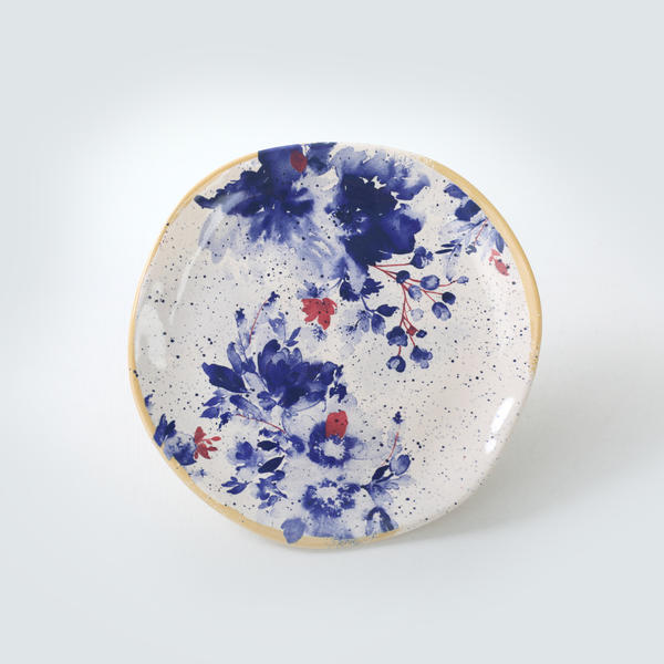 Assiette à Gâteau Bio Mimoza 20 Cm | Keramika