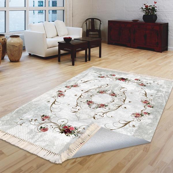 Milano Yıkanabilir Dekoratif Halı Kaymaz Taban | 8mm | MLN-DOT-HT145