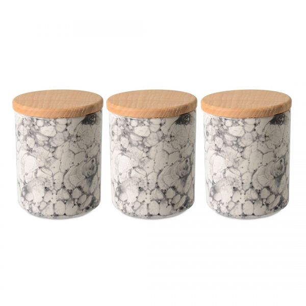 CASQUETTE TRIPLE BOIS POT CÉRAMIQUE GRANDE CRÈME MANTEAU | SILK-SRB505