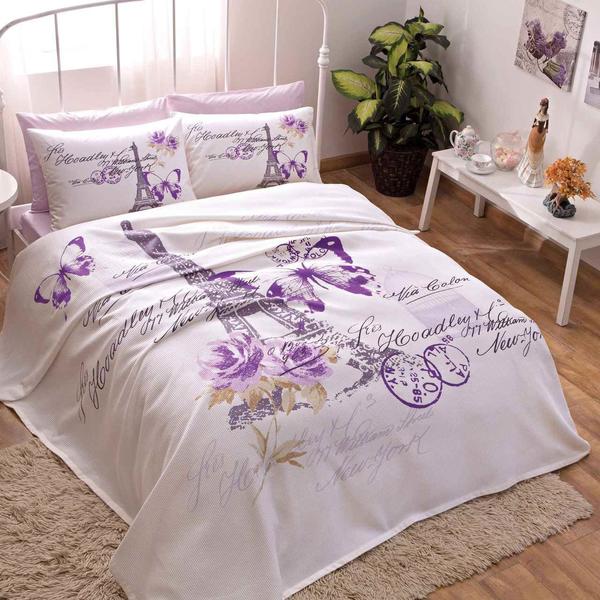 Taç Comfort Pike Takımı Giselle 2 Kişilik Lila